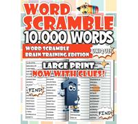 Word Scramble - Brain Training Edition - Large Print Puzzle Book: Engage your mind with clever scrambled words designed to entertain and stimulate. ... XXL - Memory & Focus Puzzle Collection)