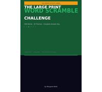 Word Scramble Challenge (The Senior Activity Series)