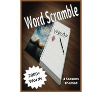 Word Scramble: Puzzles for Word Lovers | 6x9 inches 2000+ words | Gift for travel, Holidays and Free Time.