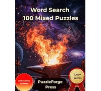 Word Search - 100 Mixed Puzzles: Large Print for Adults and Seniors | Large Format | 1 Puzzle Per Page | Solutions Included | Over 1300 Words | Mixed ... - Variety Puzzle Book from Easy to Extreme)