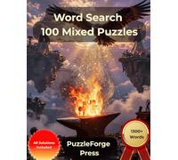 Word Search - 100 Mixed Puzzles: Large Print for Adults and Seniors | Large Format | 1 Puzzle Per Page | Solutions Included | Over 1300 Words | Mixed ... - Variety Puzzle Book from Easy to Extreme)