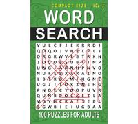 Word Search: 100 Puzzles for Adults, Compact and Travel Size 5 x 8 Inches | Volume 3 |