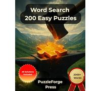 Word Search - 200 Easy Puzzles: Large Print for Adults and Seniors | 2000+ Words | 2 Puzzles Per Page | Solutions Included | Relaxing Puzzle Fun and a ... Print Relaxing Puzzles for Brain Training)