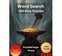 Word Search - 365 Easy Puzzles: Large Print for Adults and Seniors | 3650+ Words | 2 Puzzles Per Page | Solutions Included | Gentle Word Search Fun ... Print Relaxing Puzzles for Brain Training)