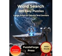Word Search - 365 Easy Puzzles: Large Print for Adults and Seniors (Easy Word Search for Adults - Large Print Relaxing Puzzles for Brain Training)