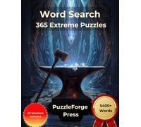 Word Search - 365 Extreme Puzzles: Large Print for Adults and Seniors | 365 Extreme Puzzles | 2 Puzzles Per Page | Solutions Included | Intense Search Fun for Experienced Puzzle Fans