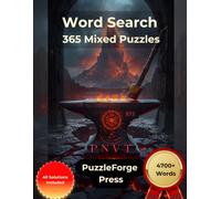 Word Search - 365 Mixed Puzzles: Large Print for Adults and Seniors | Over 4700 Words | 2 Puzzles Per Page | Solutions Included | Word Search Mix for ... - Variety Puzzle Book from Easy to Extreme)