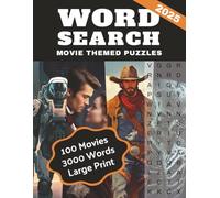 Word Search: A Word Find Book with Movie Themed Puzzles for Seniors, Adults and Teens