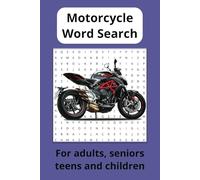 Word search about motorcycles: Over 50 puzzles