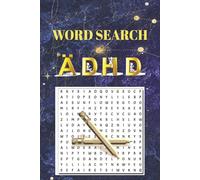 Word Search ADHD: Puzzle Book for Adults & Seniors | 6x 9 Inches, 121 Pages | 50+ Puzzles | Solution Included, for Vacations, Holidays