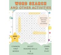 Word Search and Activities for Kids: Improve spelling, writing and reading