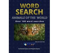 Word search: Animals of the world: Large Print Puzzle Book for Adults, Seniors & Kids: 100+ Nature and Wildlife Games to Relax the Mind and Boost ... Collection) (EnigMax Collection: Word Search)