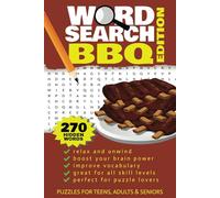 Word Search BBQ Edition: Word searches with easy to read puzzles about BBQ, grilling, outdoor cooking and more! 30 puzzles, solutions included ... Gift for Vacations, Holiday and Free Time!