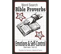 Word Search Bible Proverbs: Emotions & Self-Control