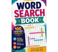 Word Search Book: 100 Entertaining Puzzles with Over 2400 Words to Test Your Focus