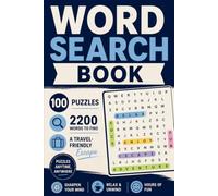 Word Search Book: 100 Puzzles 2200 Words to Find