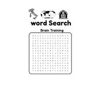 Word Search Book Brain Training: ワードサーチブック 脳トレ