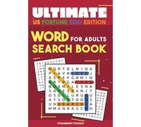 Word Search Book for Adults: 50+ Puzzles US Fortune 500 Edition | Fun Challenges for Teens and Adults. Activity Book for Adults with Language ... Stress Relief, Holidays & Gifts and on the go