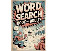 Word Search Book for Adults: Fun Brain Games for Seniors & Adults - Big Winter Word Find Puzzle for Relaxing Cozy Moments