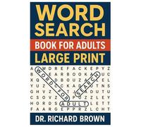 Word Search Book For Adults Large Print: with Easy Puzzles for a Fun Brain Workout