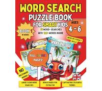 Word Search Book for Kids Ages 4-6: Over 99 Fun Challenges: Boost Reading & Problem Solving Skills: Simple Word Search Activities for Preschool and ... Read (WORD SEARCH PUZZLE BOOK FOR SMART KIDS)