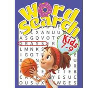 Word Search Book for Kids Ages 7-9: Brain-Boosting Puzzles for Smart & Curious Kids - Includes 5 Bonus Mazes!