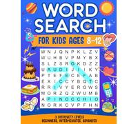 Word Search Book for Kids Ages 8-12: 100+ Word Search Puzzles Book for Kids Ages 8-12 and older from JTPuzzles Book