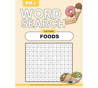 Word Search Book Fun Facts for All Ages: Foods Themed Words to Spark Happiness and Joy!