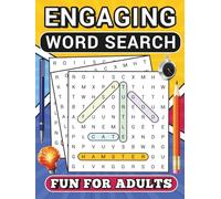 Word Search Books for Adults & Seniors Large Print (Exclusive Edition): 100 Puzzles with Solutions Included, Easy to Hard