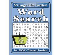 Word Search Books Large Print - Fun and Easy Puzzles for Adults and Seniors: 30 pt Font Word Search - Super-Sized Letters for Better Visibility and ... (Word Search Books for Adults Large Print)