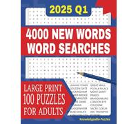 Word Search Challenge: 4000 New Words to Boost Your Vocabulary and Brain Power: A Fun and Educational Way to Expand Your Vocabulary and Sharpen Your Mind.