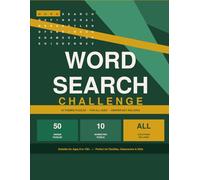 Word Search Challenge: 50 Large Print Themed Puzzles for Adults, Seniors and Kids with Full Answer Key Included