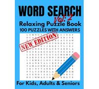 Word Search Challenge Book for Kids, Adults & Seniors with 100 Puzzles from Easy to Expert Levels: Train Your Mind, Enhance Focus, and Relax with ... | Perfect Gift for Puzzle Lovers (vol-2)