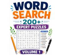 Word Search Challenge Volume 1: 200+ Expert-Level Word Search Puzzles for Adults: Hard Puzzles to Boost Focus, Relax Your Mind and Improve Brain Power