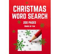 Word Search Christmas 200 Pages Edition: Hours of fun