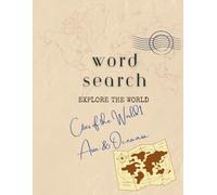 WORD SEARCH Cities of the World Vol 1 ASIA AND OCEANIA: TRAVEL THE WORLD WITH ASTRONAUT CAT DESIGNS