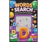 Word Search D: Word Search D: The Ultimate Collection of 495 D-Themed Puzzles for All Ages | Mega Large Print Activity & Brain Game Book | Fun Word ... (Alphabet Letter Word Search Collection)