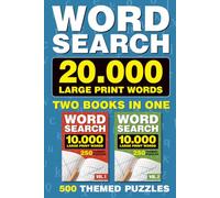 Word Search Double Pack: 500 Large Print Puzzles + 20,000 Words | Volume 1 & 2 Combined Book | For Adults, Seniors, Teens: The Ultimate Value Bundle: ... Large Print Puzzles with 20,000 Words to Find