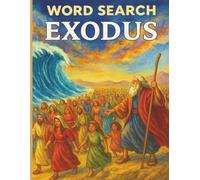 Word Search Exodus: 8.5 X 11 Word Search book for Exodus. 18 words per puzzle for all 40 Chapters.
