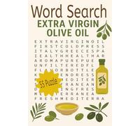 Word Search Extra Virgin Olive Oil: Puzzle books (word search book)