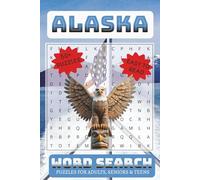 Word Search for Adults, Seniors and Teens: Word Searches with Easy to Read Print about Alaska, Cruise, Nature and More | 6x9 inches, 110 pages | 50+ ... Gifts for Vacations, Holidays and Free Times