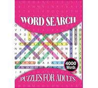 Word Search For Adults & Seniors: Holiday Brain Game Book - 4000 Words of Fun & Challenge