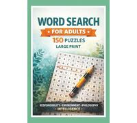 Word Search For Adults: Word Search For Adults | 150 Word Search Puzzles to Challenge and Relax Your Mind | 6x9 inches , 300 pages | Solution included