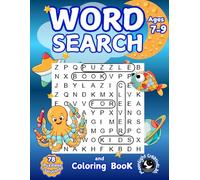 Word Search for Clever Kids Ages 7-9: A Fun Activity Book with Puzzles and Coloring Pages for Boys and Girls (Bright Minds Kids Series)