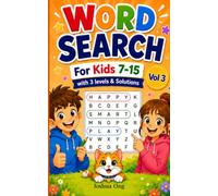 Word Search for Kids 7-15 Vol 3: 100 Theme-Based Word Searches for Kids Ages 7-15: Expand Mind Power, Spelling & Logic with Clever Word Games! (Easy Puzzle Books for Adults, Seniors and Kids)