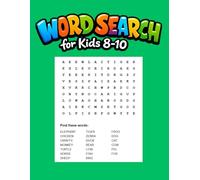 Word Search: for kids 8-10