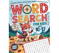 Word Search For Kids Ages 10-12: Large Print Word Find Puzzles With Fun Themes