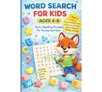 Word Search for Kids Ages 4-6: Early Reading Puzzles for Young Learners: Fun 8×8 Word Grids, Simple Vocabulary, and Confidence-Building Learning (Brain Games!)