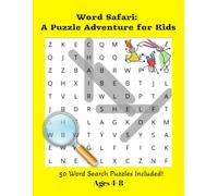 Word Search for Kids, Ages 4-8, 50 Fun-Filled Puzzles to Learn, Play, and Boost Vocabulary!