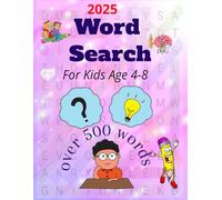Word Search for Kids Ages 4-8,Brain Boosting Easy & Fun Puzzles, Word Search for KG-2nd Graders